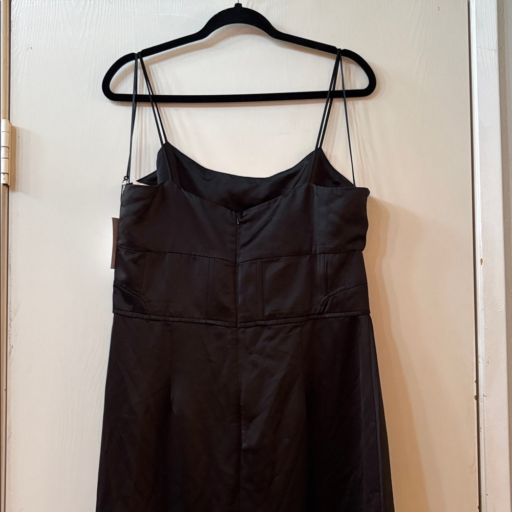 Jason Wu Black Satin Gown - Picture 5 of 6